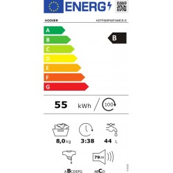 HOOVER H3TFSMP48TAMCE/1-S Πλυντήριο ρούχων άνω φόρτωσης