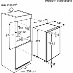 AEG SKS98849C0 ΕΝΤΟΙΧΙΖΟΜΕΝΟ ΨΥΓΕΙΟ ΜΟΝΟΠΟΡΤΟ